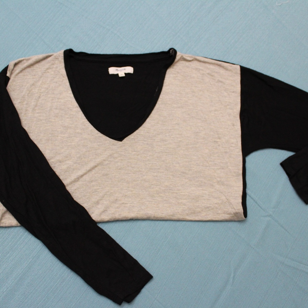 Madewell long sleeve v neck